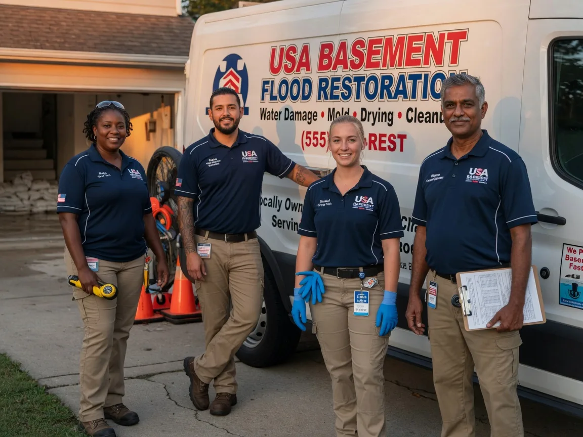 Basement Flood Cleanup company in Fidelity, IL